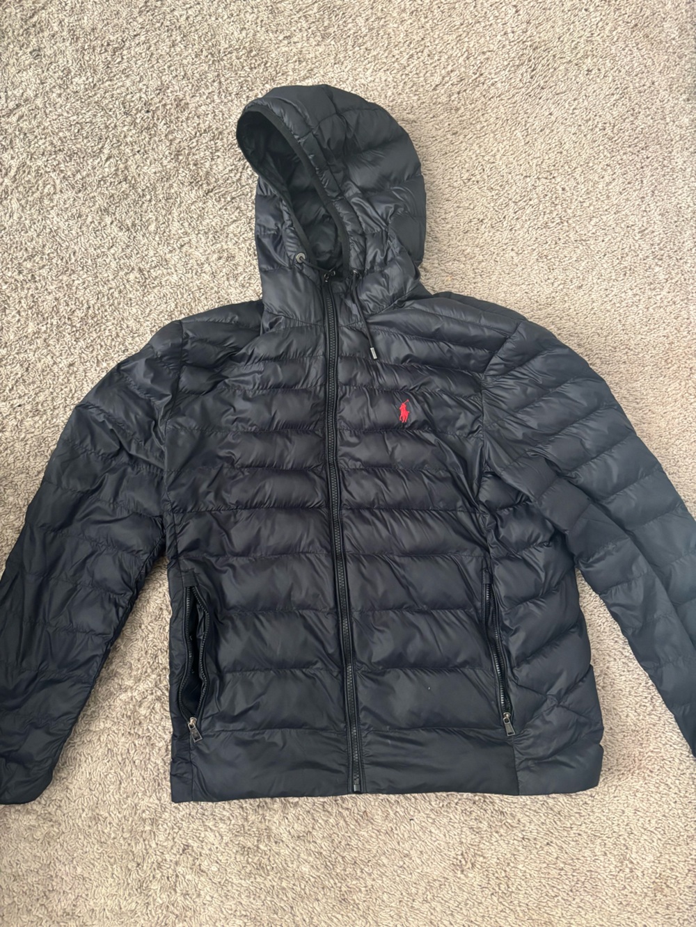 Polo by Ralph Lauren Men's Black Puffer Jacket